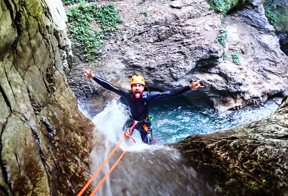 Rionero Canyon - Adrenaline canyoning